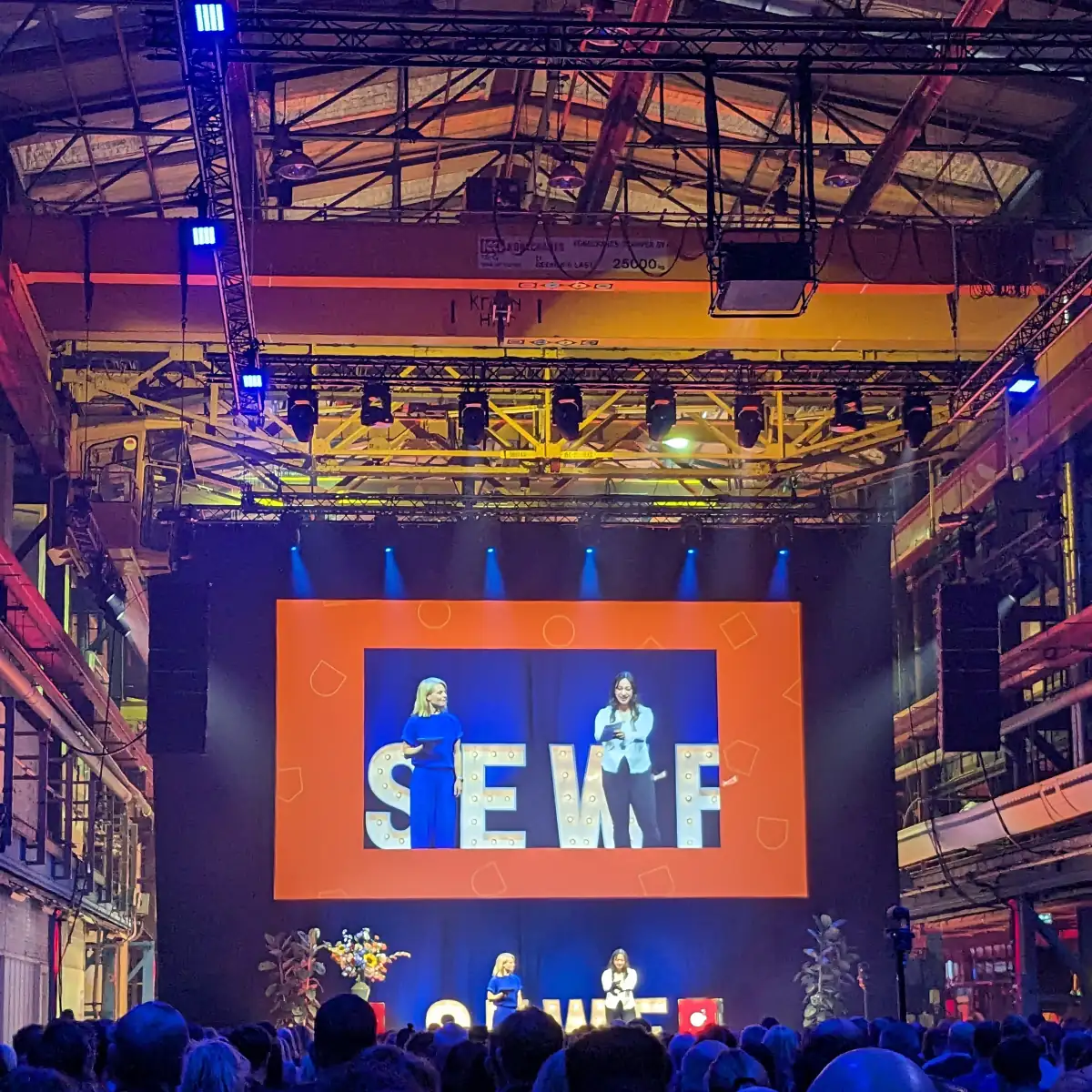 Openingspresentatie van het SEWF2023 in Amsterdam