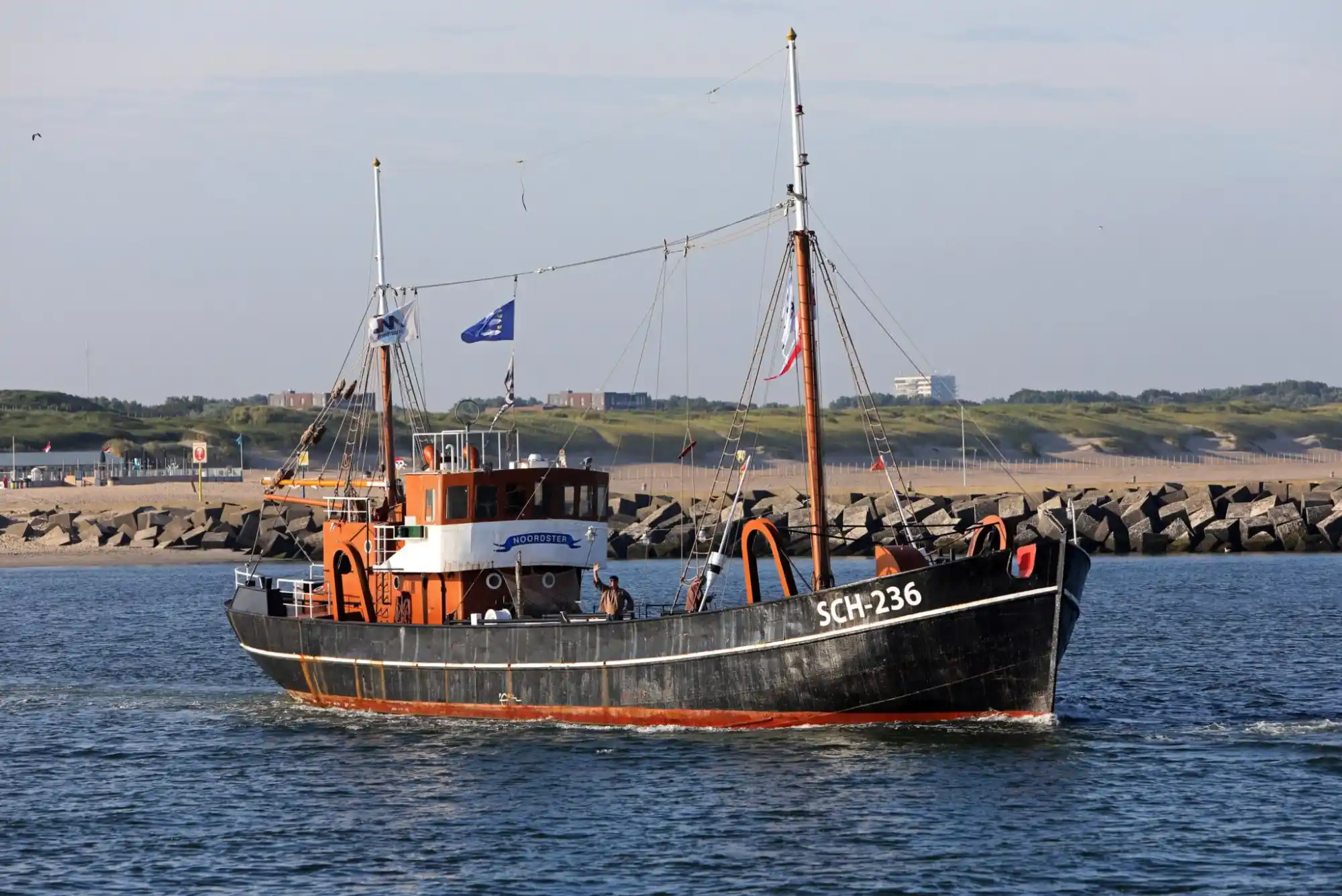 Project van Stichting van der Toorn: Restauratie van het schip de Sch.236 Noordster. Foto gemaakt door: Dick Teske