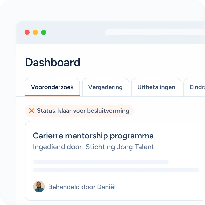 Illustratie van een dashboard met informatie